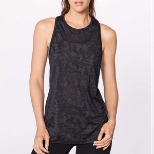LULULEMON Miles Ahead Tank (Camo)